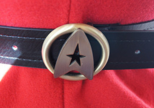 Star Trek TWOK Uniform Detail Gürtelschnalle