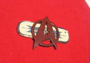 Star Trek TWOK Uniform Detail Abzeichen