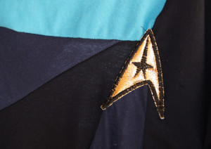 Star Trek Uniform Kleid Uhura Stil Command Badge